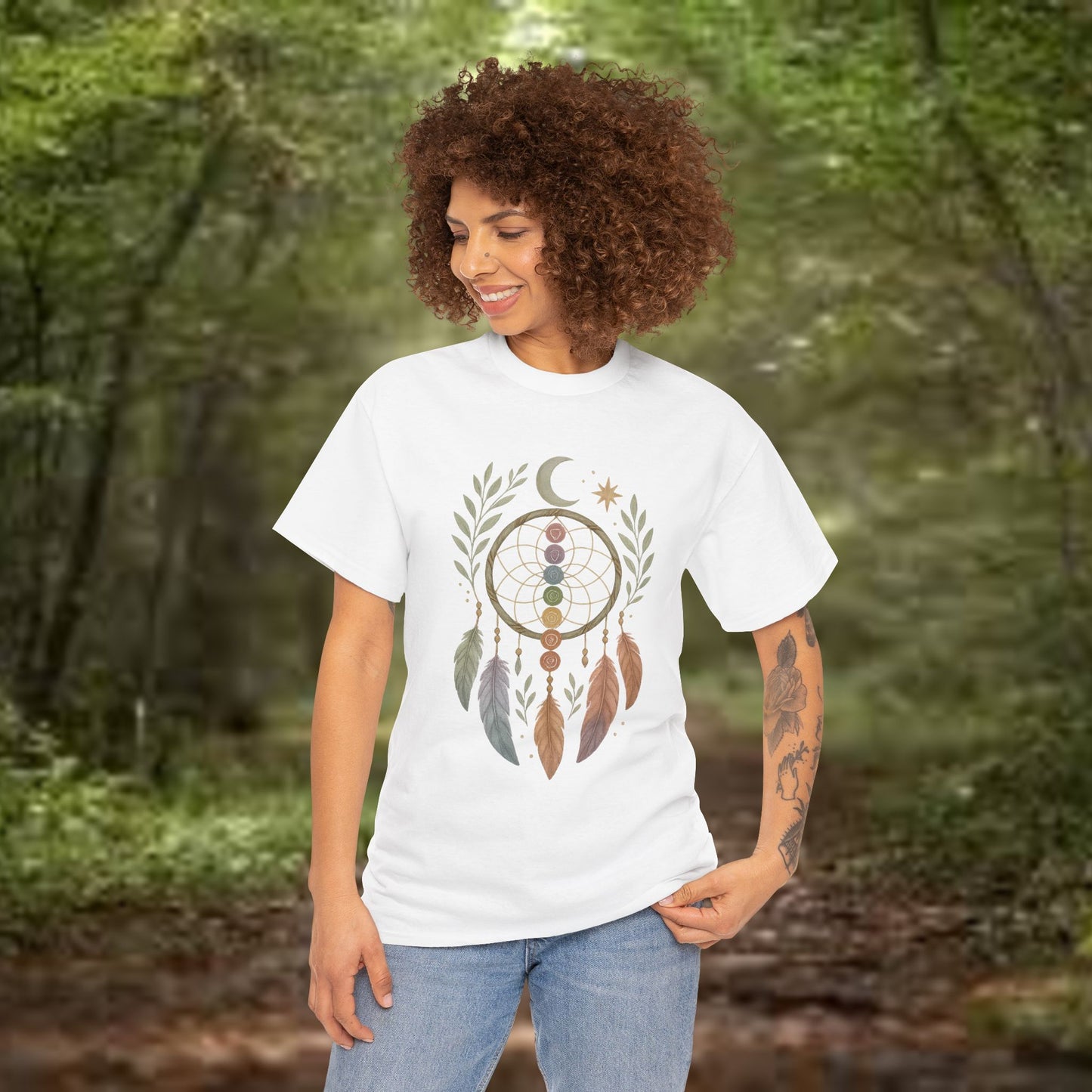 Boho Dream Chakra Tee - By PrairieSpirits Designers Collection