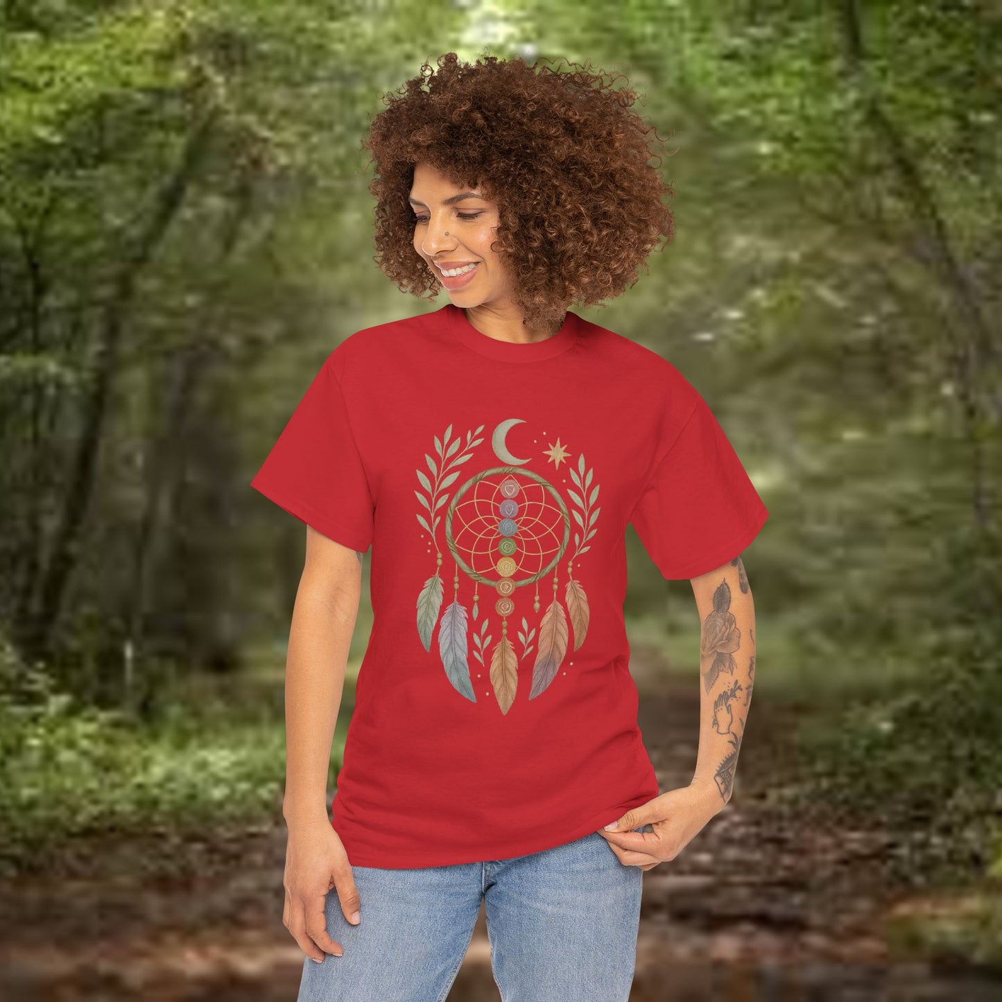 Boho Dream Chakra Tee - By PrairieSpirits Designers Collection
