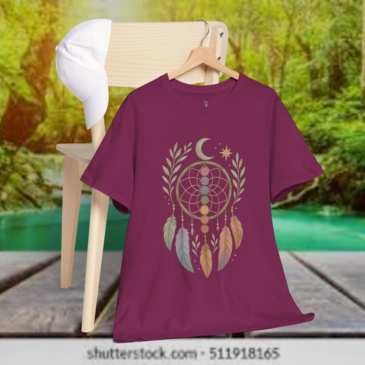 Boho Dream Chakra Tee - By PrairieSpirits Designers Collection