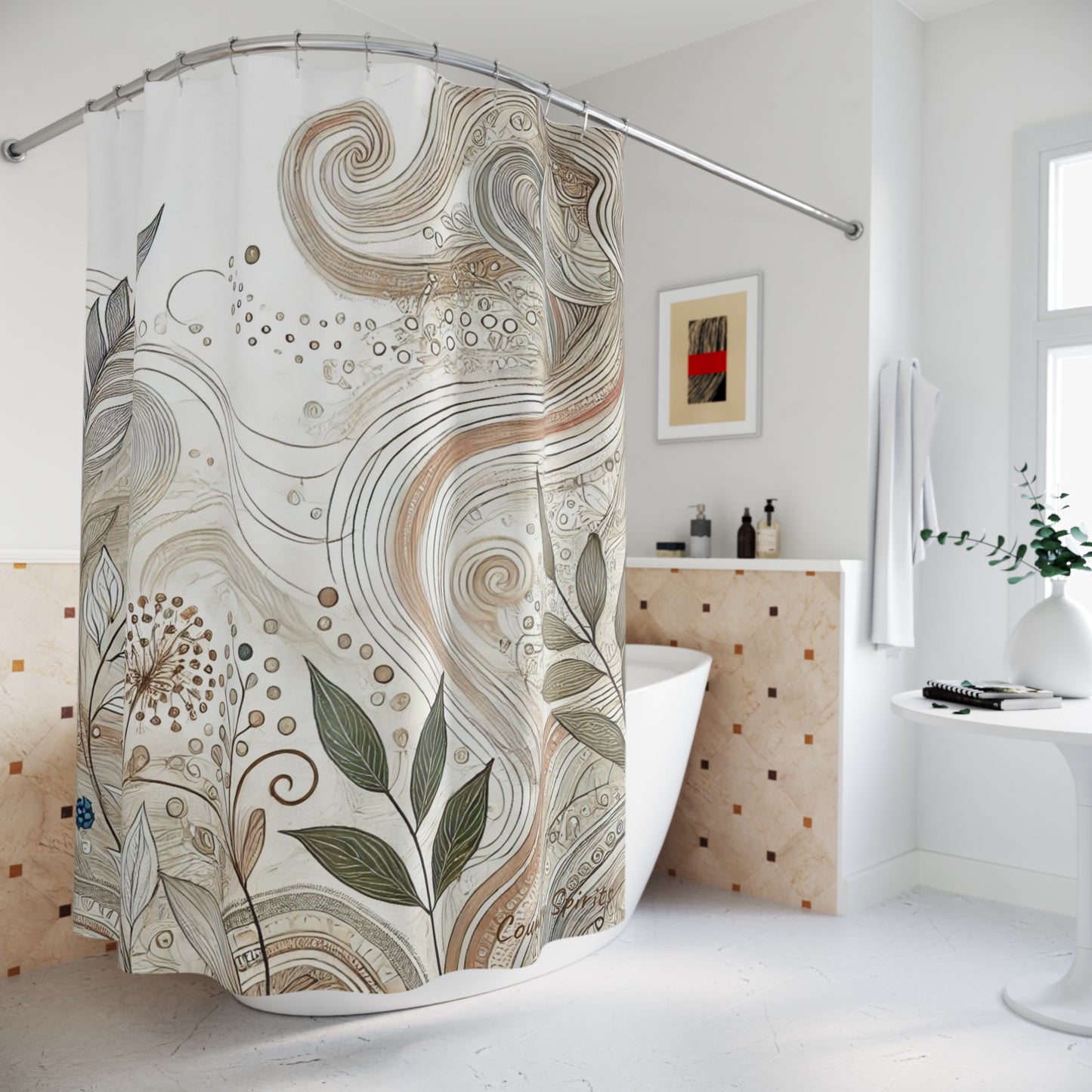 PrairieSpirits Designers Collection Boho Shower Curtains