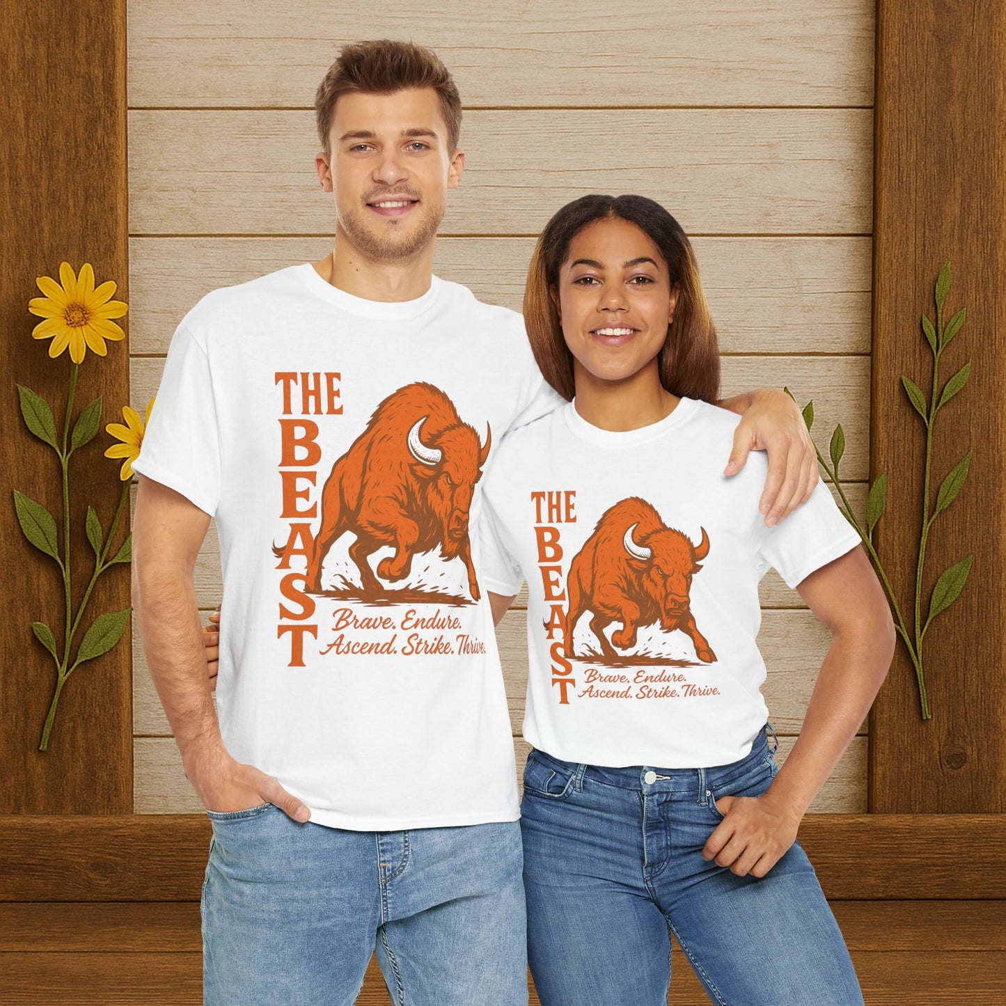 Bold Buffalo Graphic Tee - PrairieSpirits Designers Collection