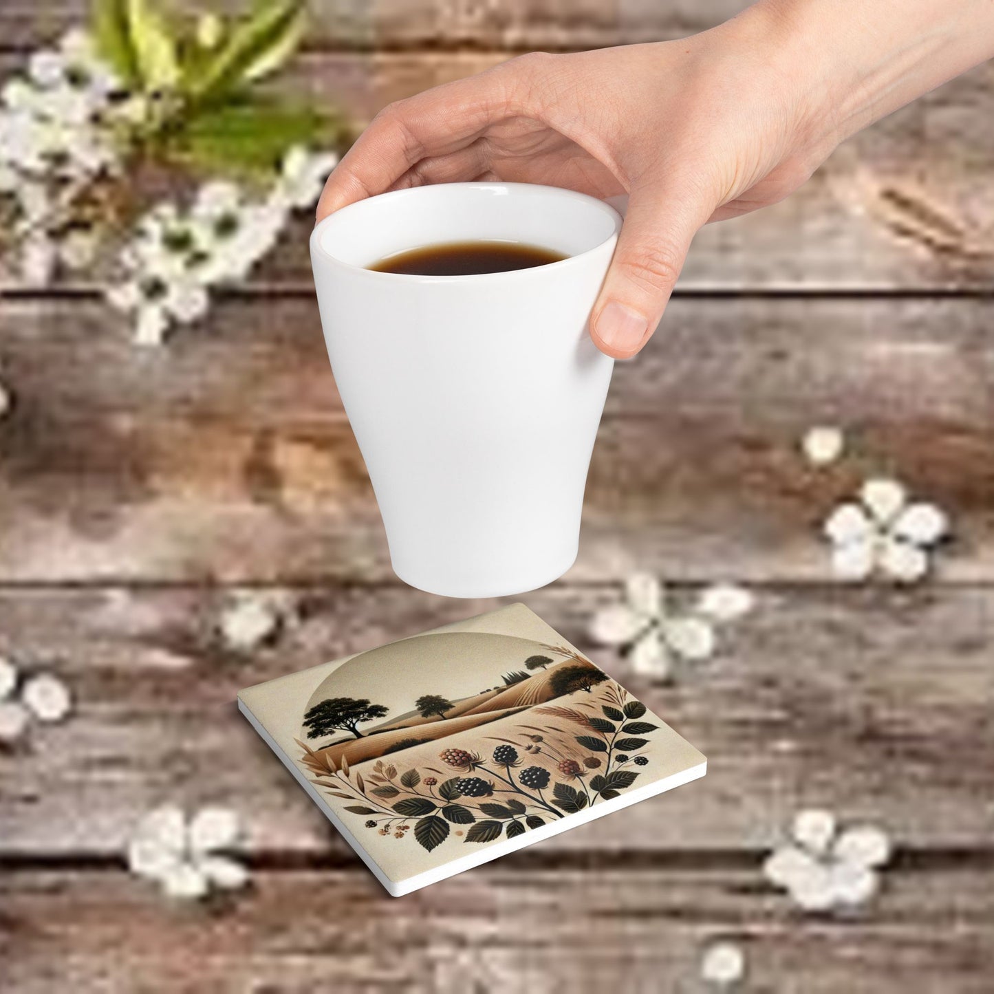 Ceramic Coaster - PrairieSpirits Designers Collection