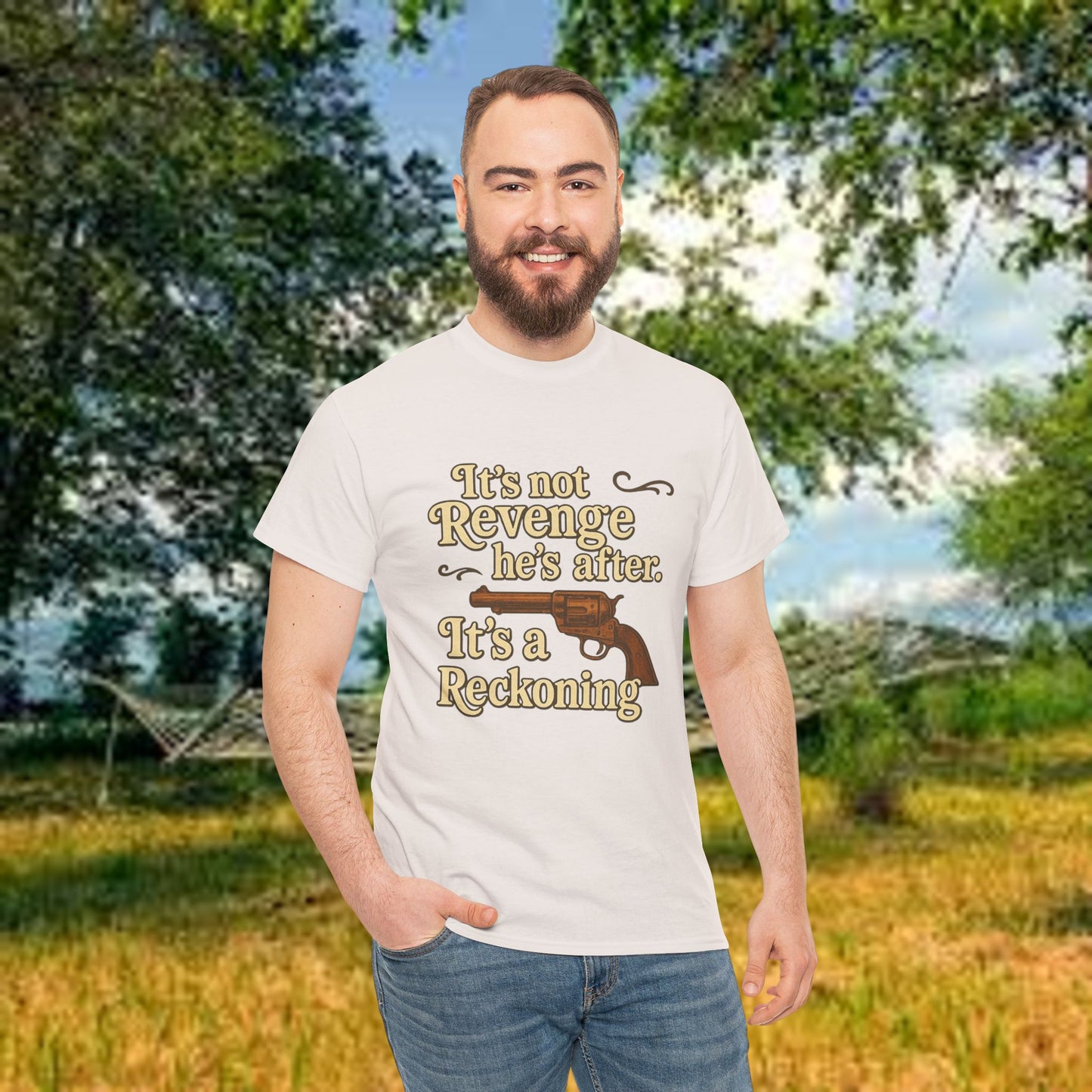 Unisex Tee - It's A Reckoning - PrairieSpirits Designers Collection