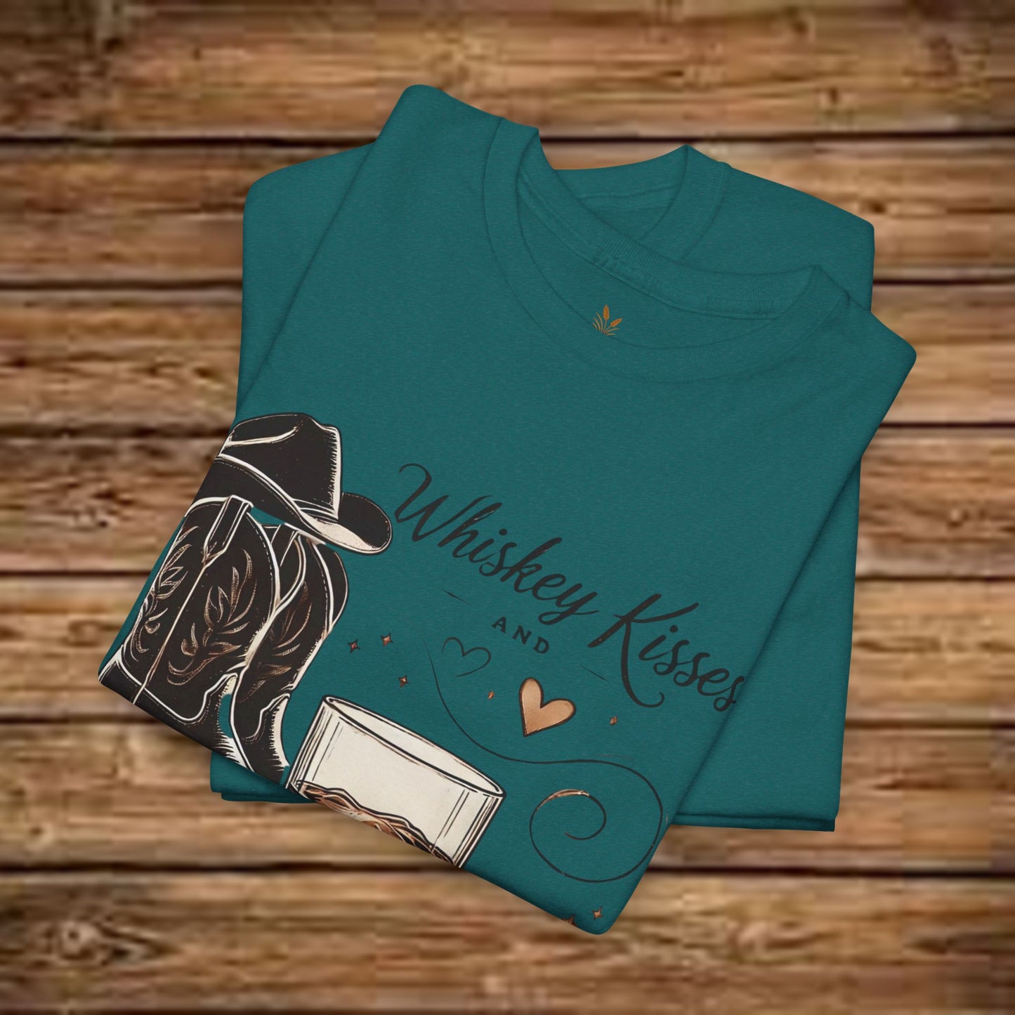 Whiskey Kisses Cowboy Wishes - PrairieSpirits Designers Collection