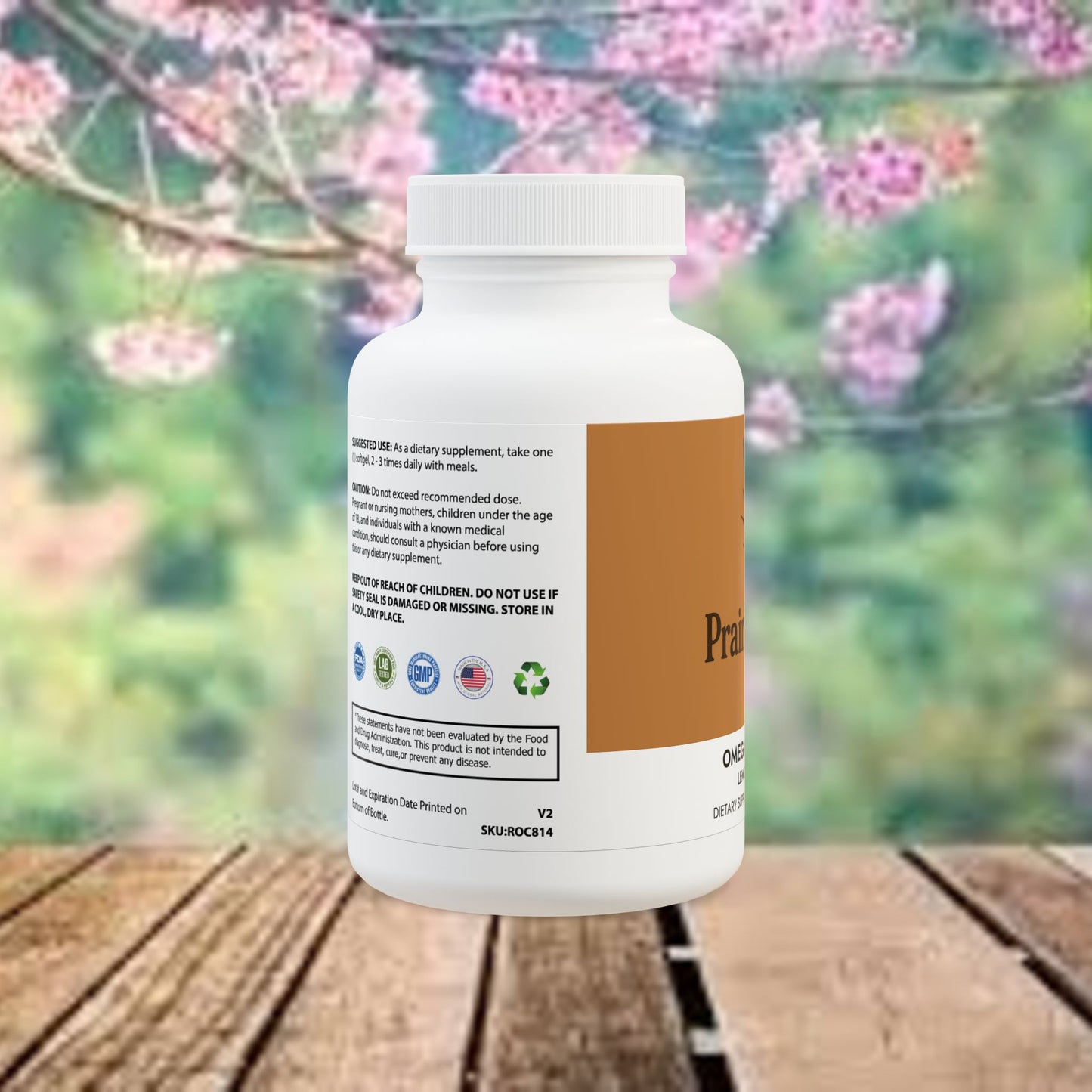 Omega 3 Fish Oil Supplement (60 Softgels)