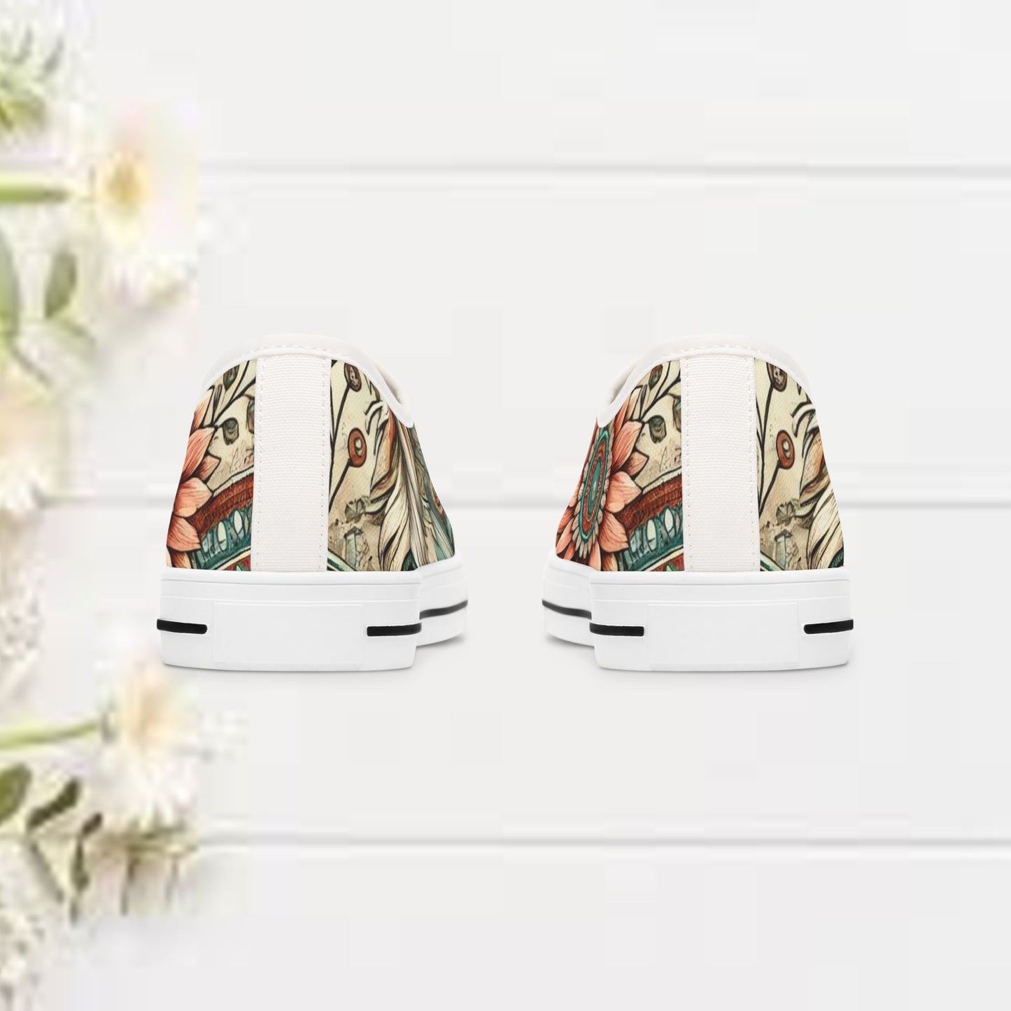Low Top Sneakers - PrairieSpirits Dreamcatcher Collection
