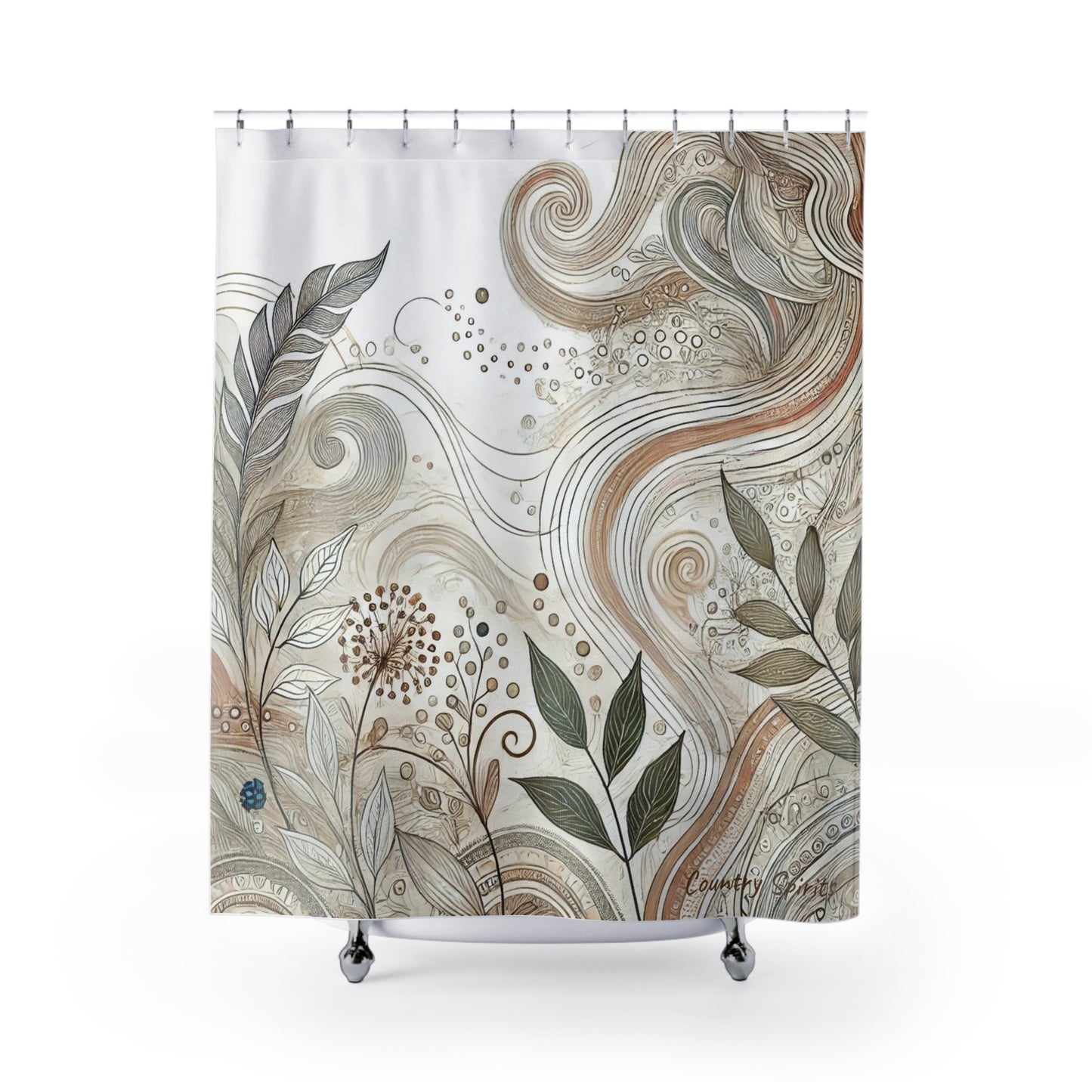 PrairieSpirits Designers Collection Boho Shower Curtains