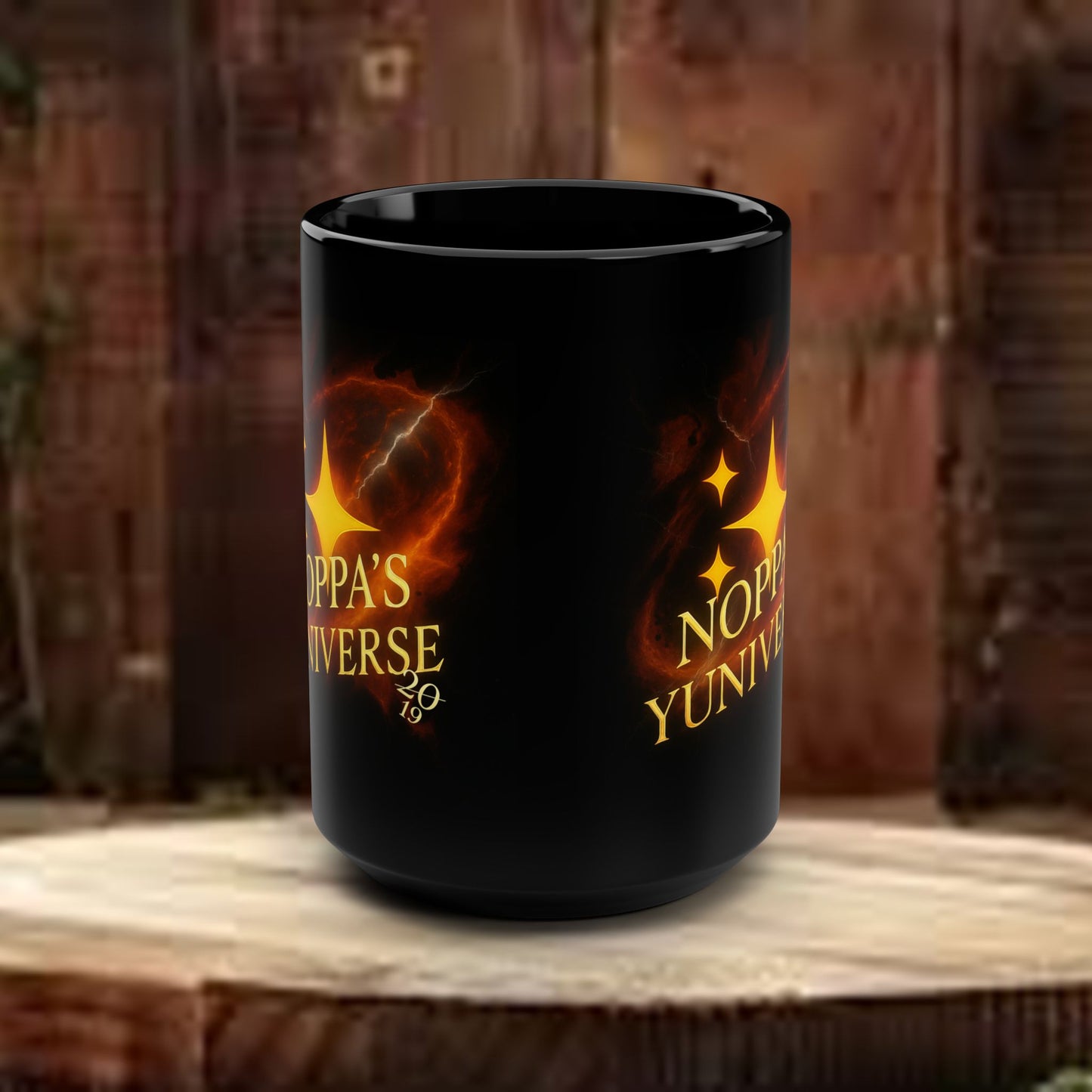 Yuniverse 15oz Black Mug — by PrairieSpirits
