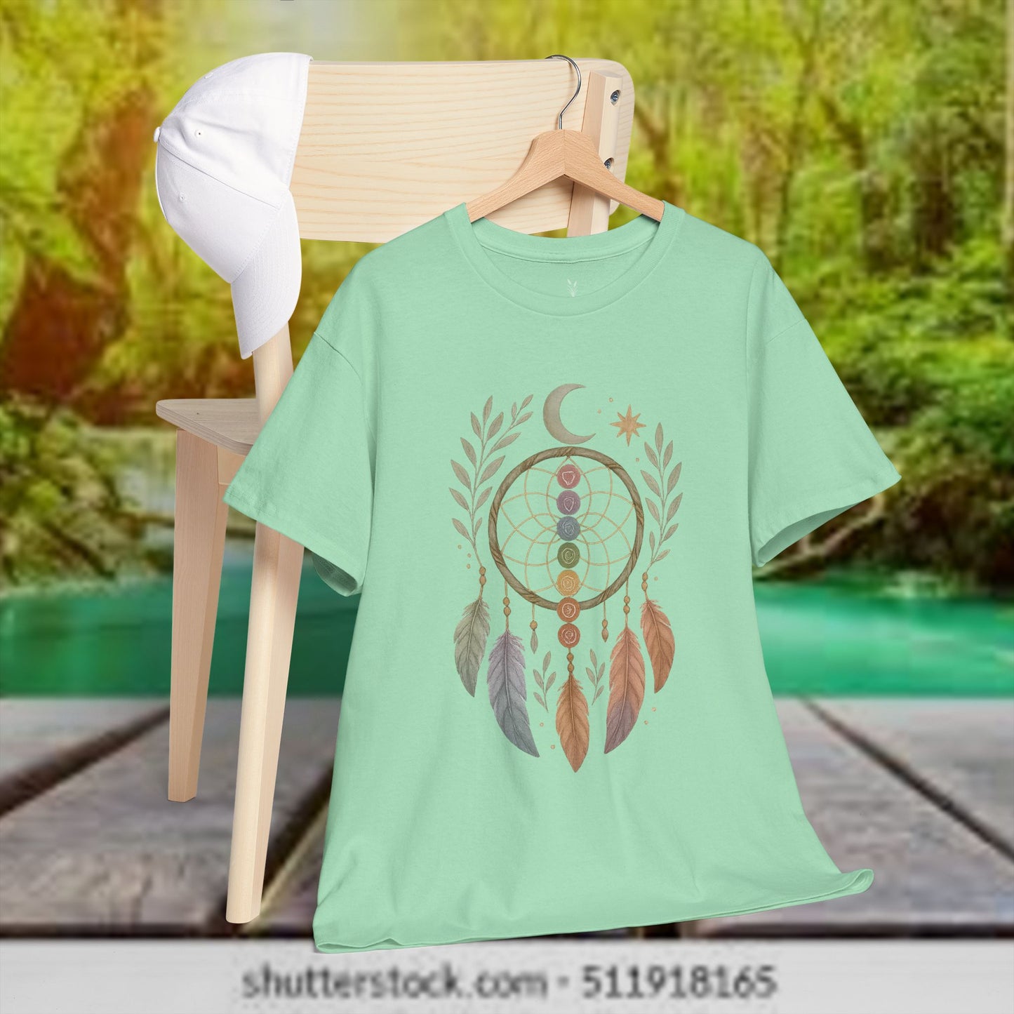Boho Dream Chakra Tee - By PrairieSpirits Designers Collection