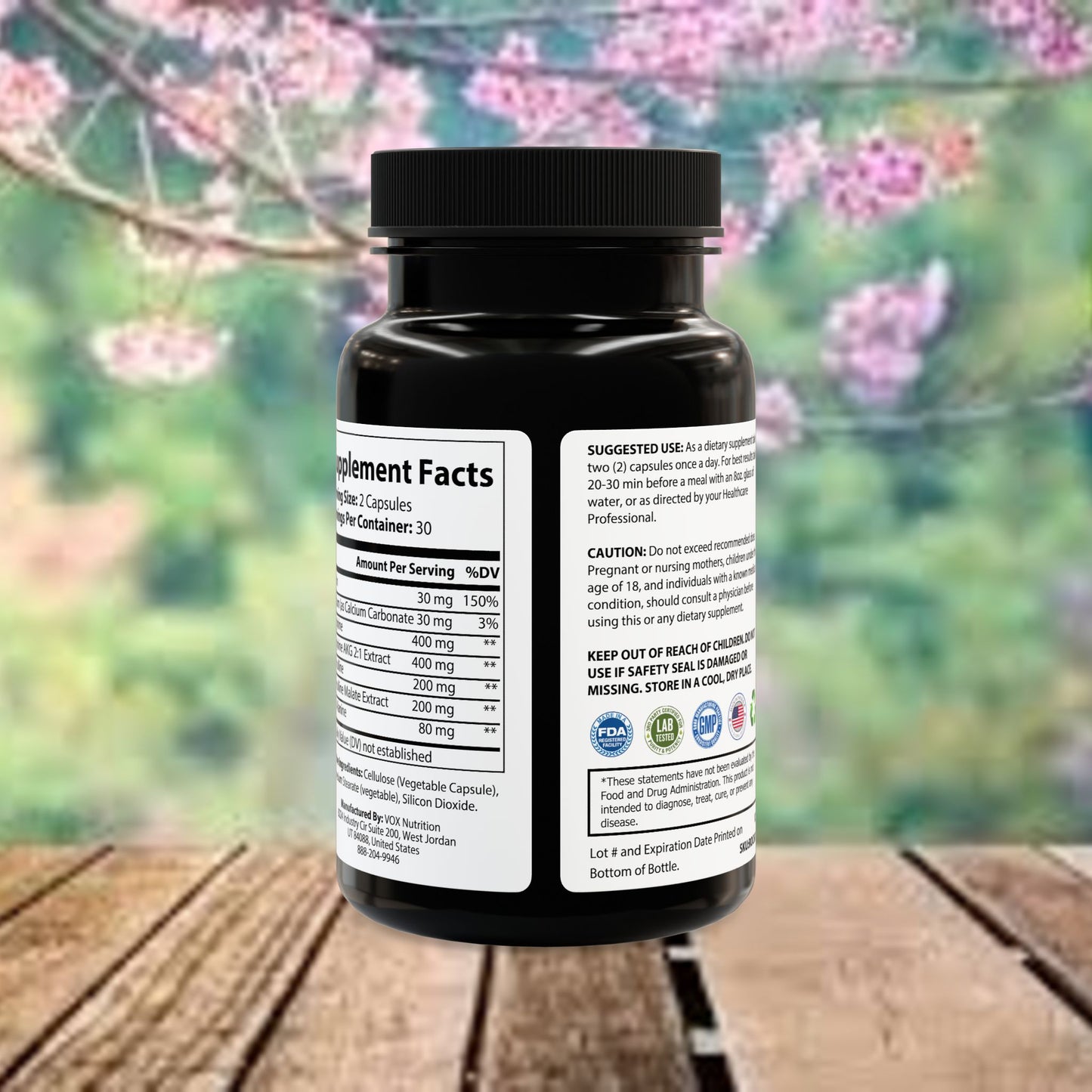 L-Arginine Supplement (60 Capsules)