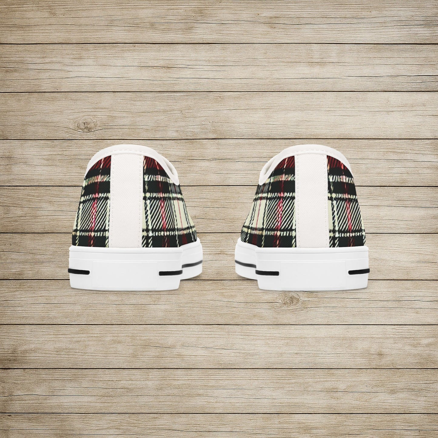 Low Top Sneakers - PrairieSpirits Collection, Plaid