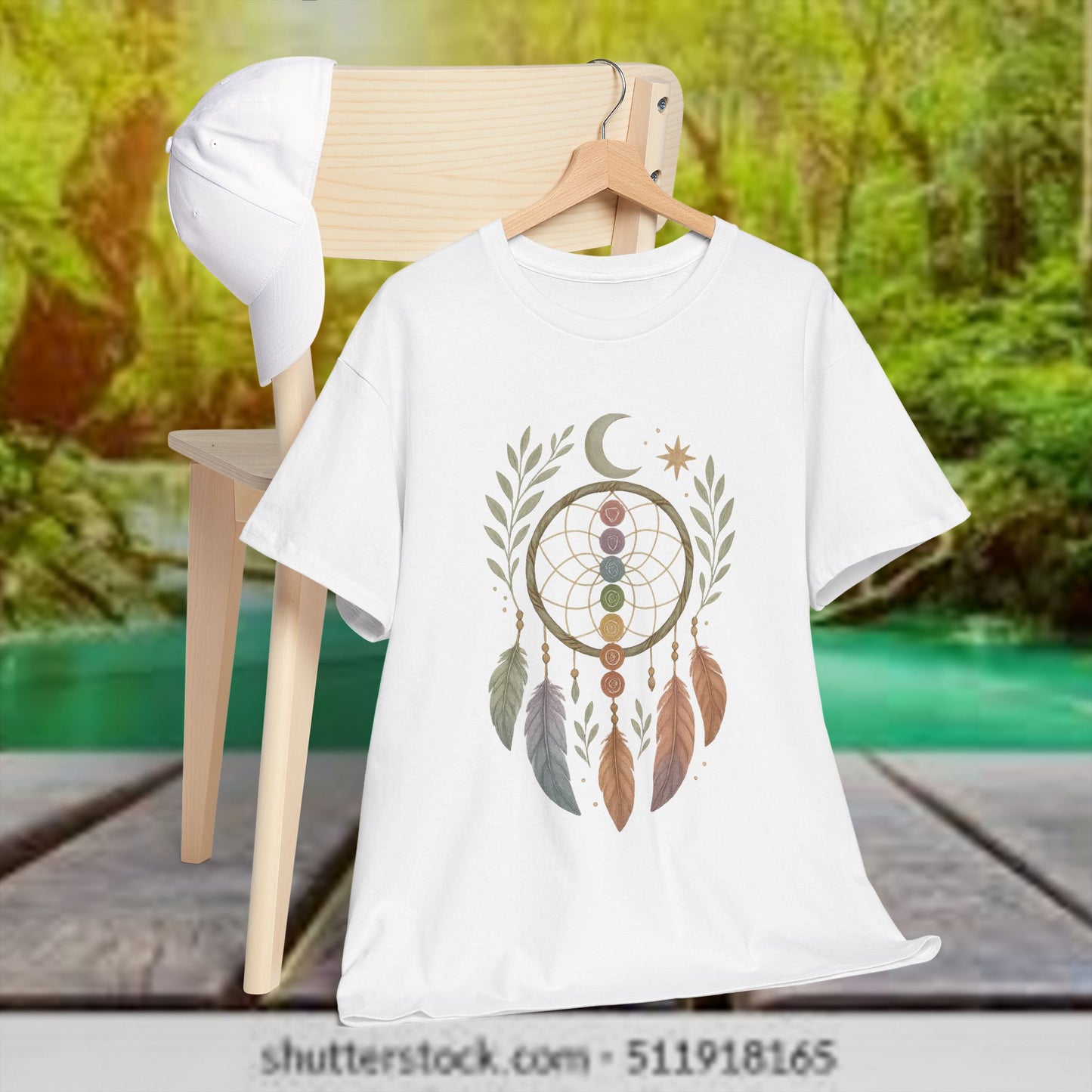 Boho Dream Chakra Tee - By PrairieSpirits Designers Collection