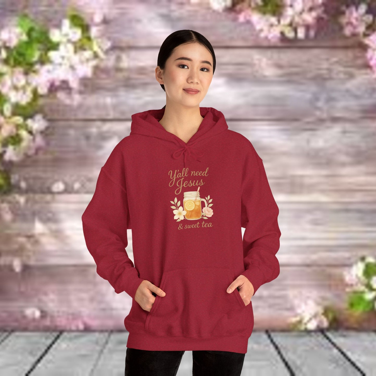 Y'all Need Jesus & Sweet Tea Hoodie