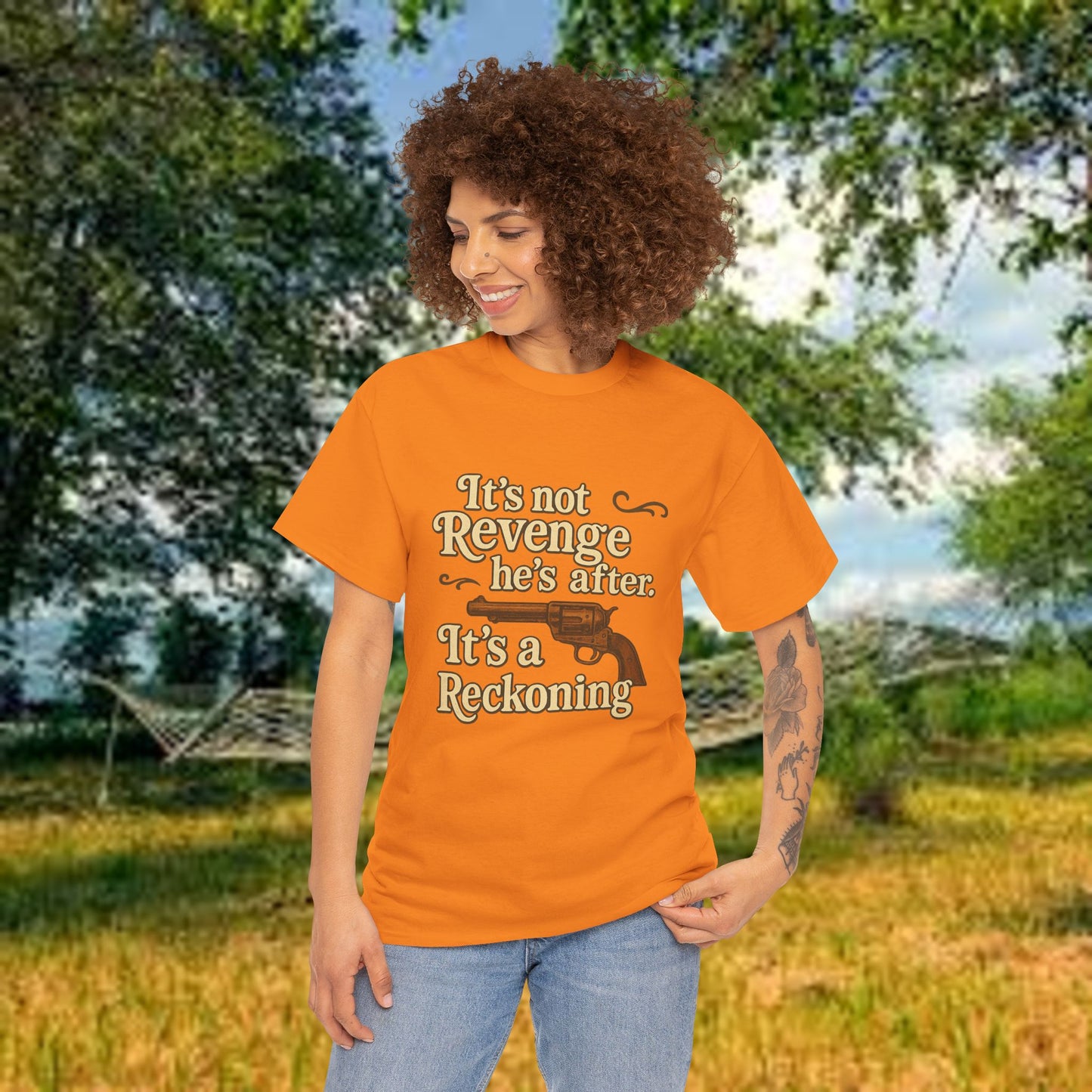 Unisex Tee - It's A Reckoning - PrairieSpirits Designers Collection