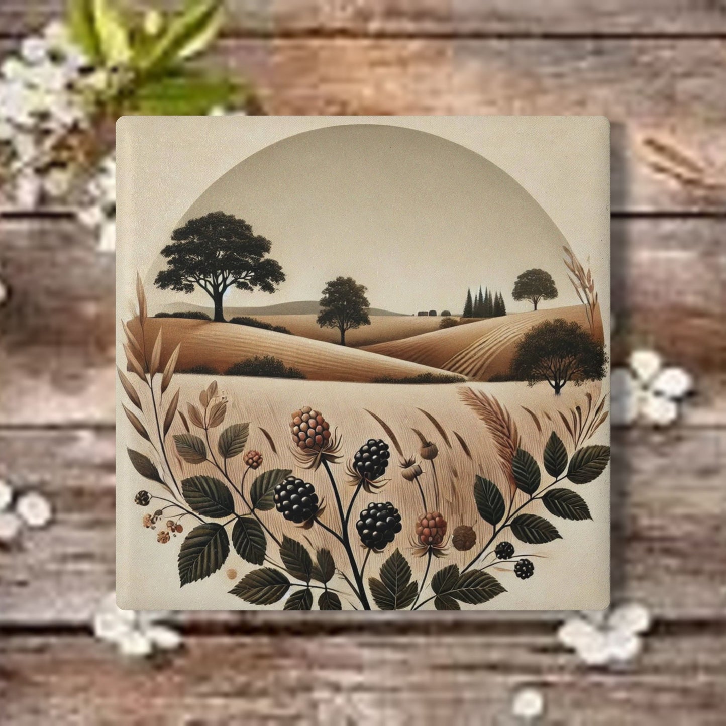 Ceramic Coaster - PrairieSpirits Designers Collection