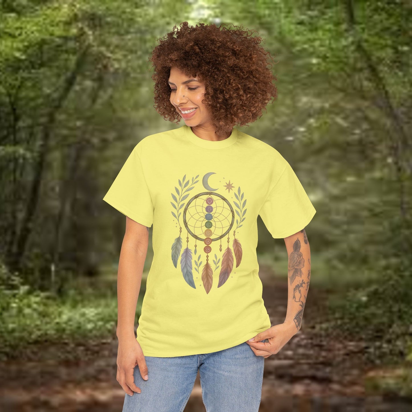 Boho Dream Chakra Tee - By PrairieSpirits Designers Collection