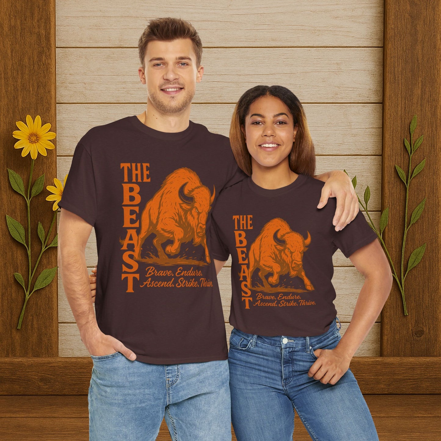 Bold Buffalo Graphic Tee - PrairieSpirits Designers Collection