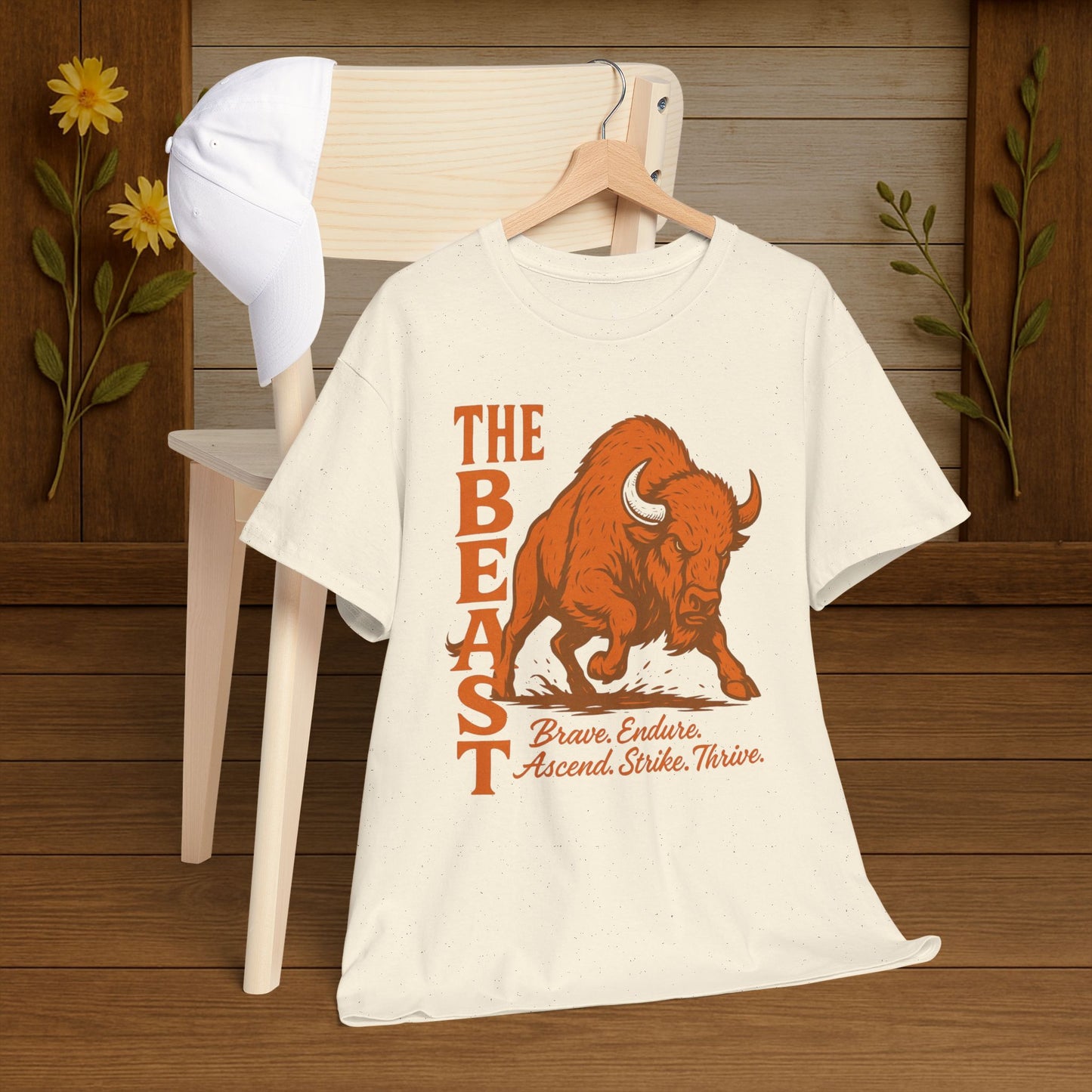 Bold Buffalo Graphic Tee - PrairieSpirits Designers Collection