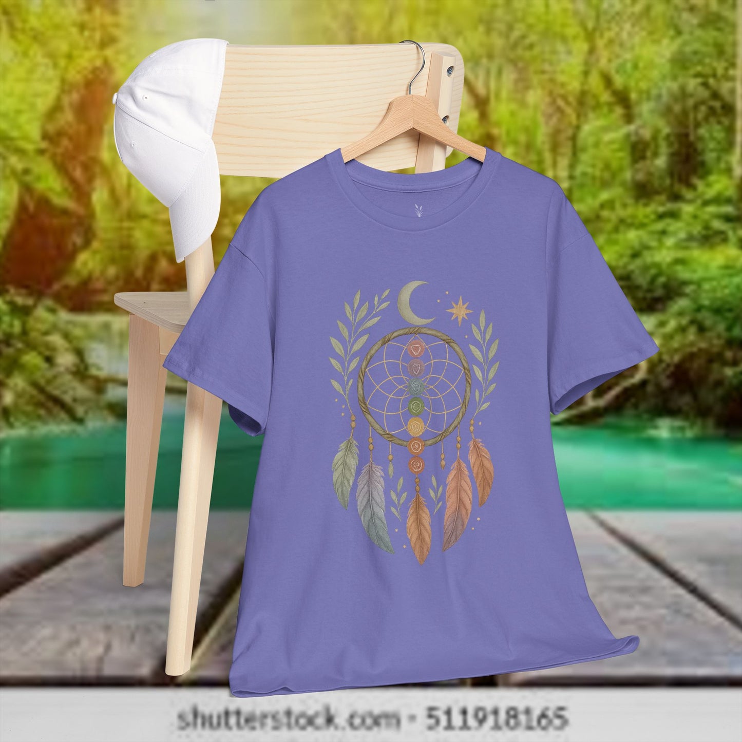Boho Dream Chakra Tee - By PrairieSpirits Designers Collection