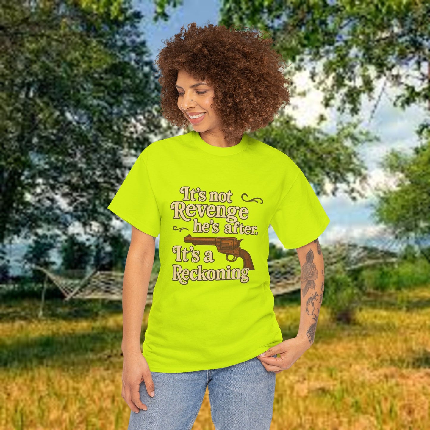 Unisex Tee - It's A Reckoning - PrairieSpirits Designers Collection