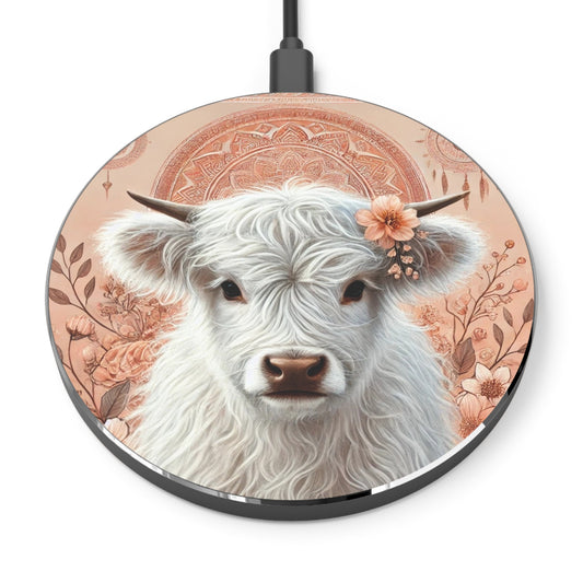MiniMoo Peach Charger - PrairieSpirits Designers Collection