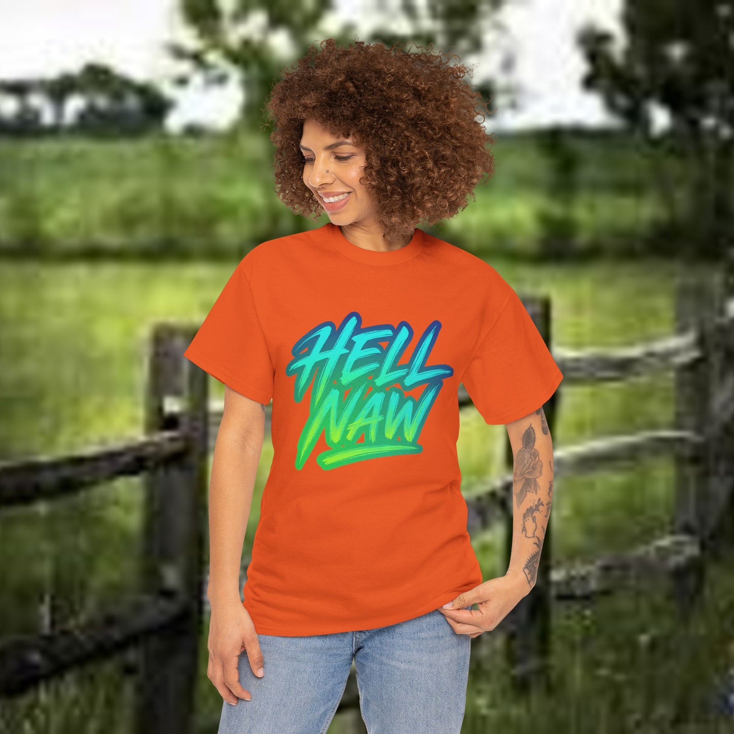 Hell Naw Tee