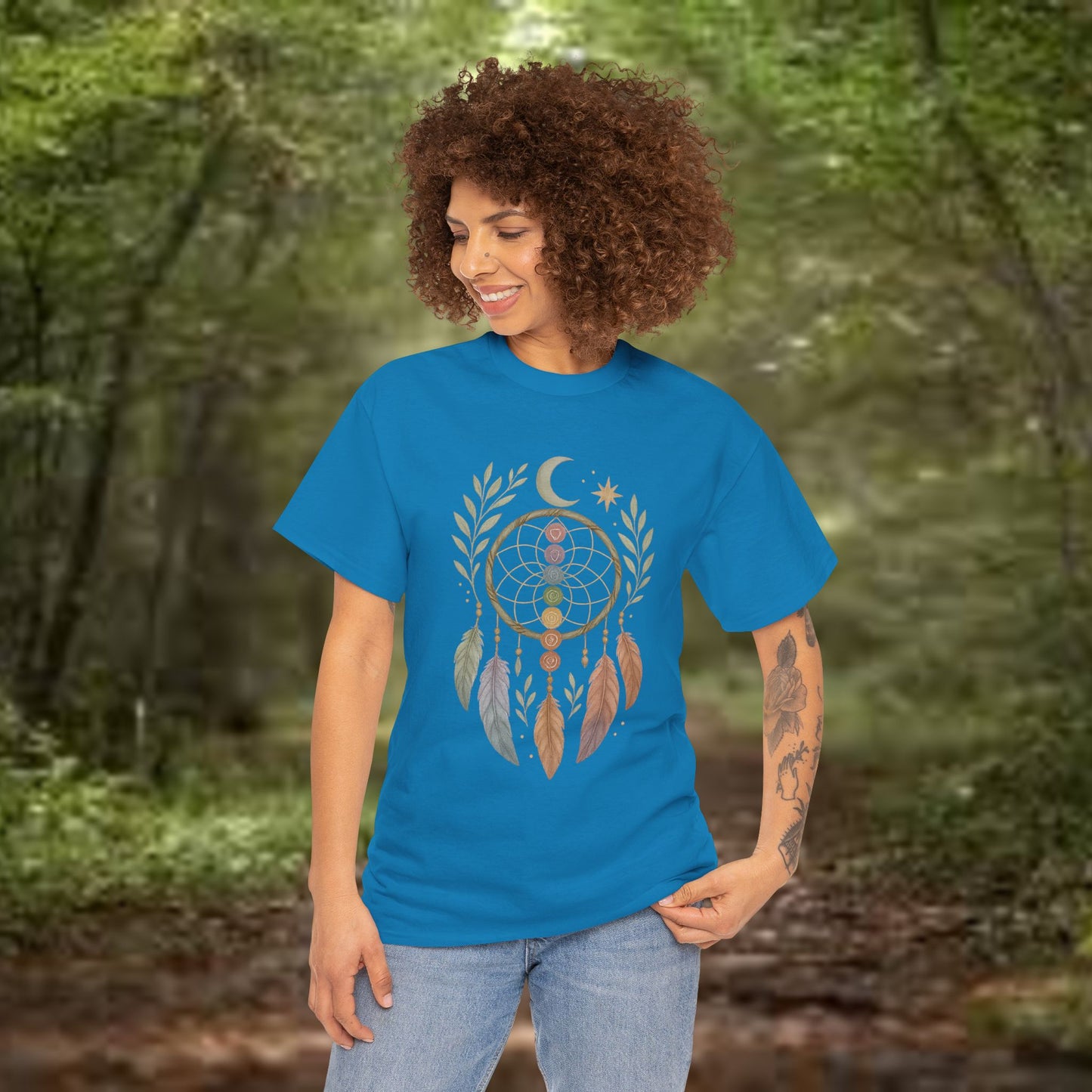 Boho Dream Chakra Tee - By PrairieSpirits Designers Collection