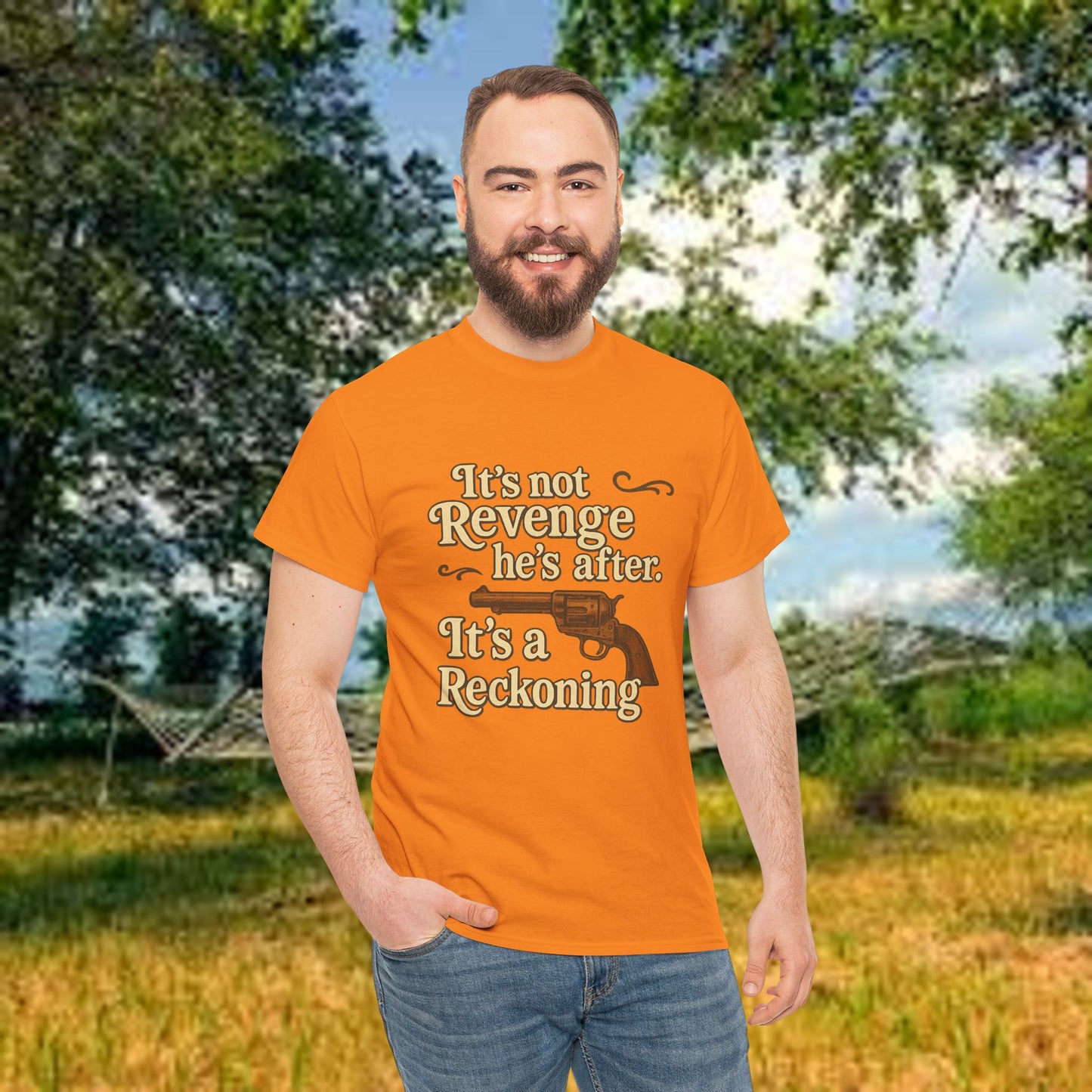 Unisex Tee - It's A Reckoning - PrairieSpirits Designers Collection