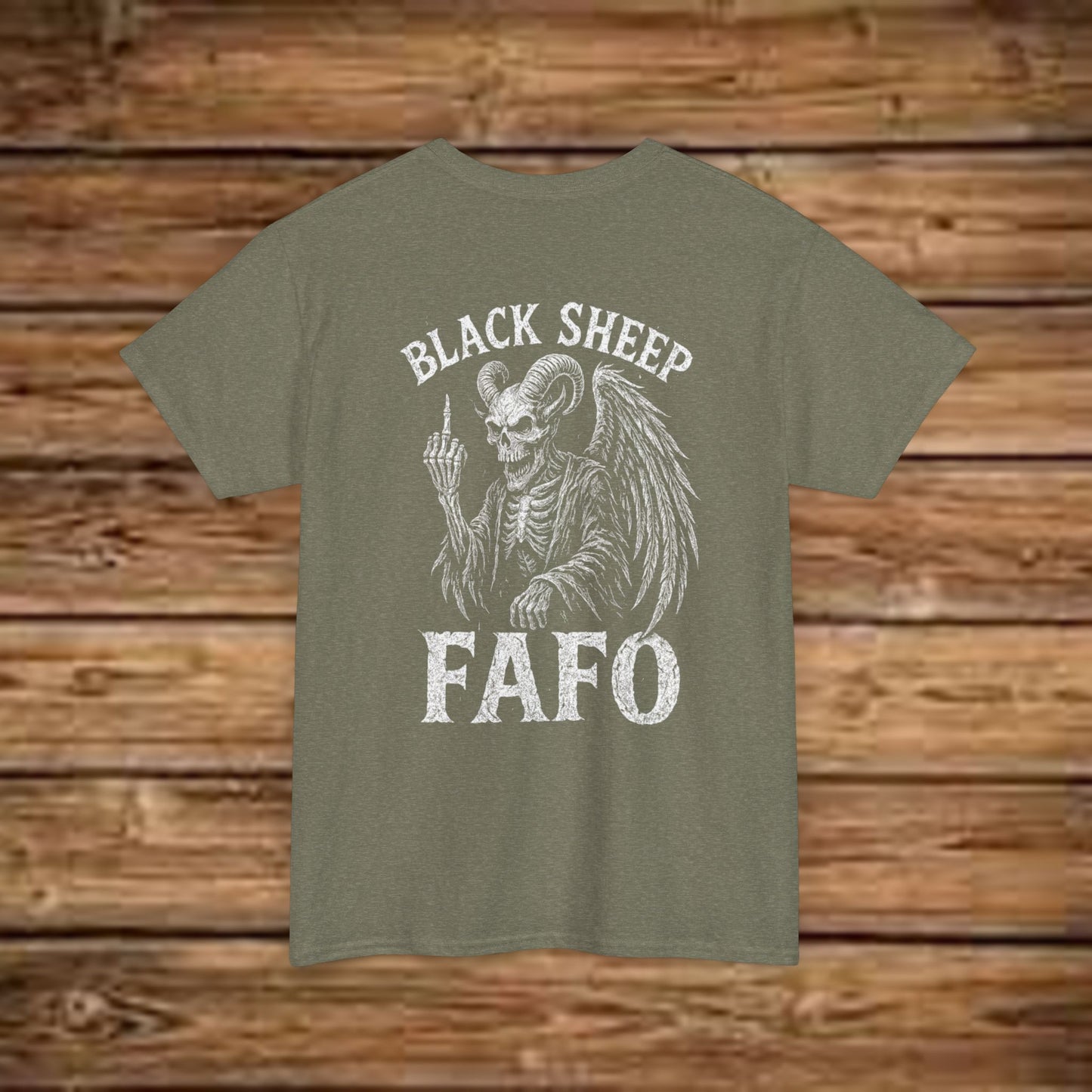 Black Sheep Unisex Tee - PrairieSpirits FAFO Design