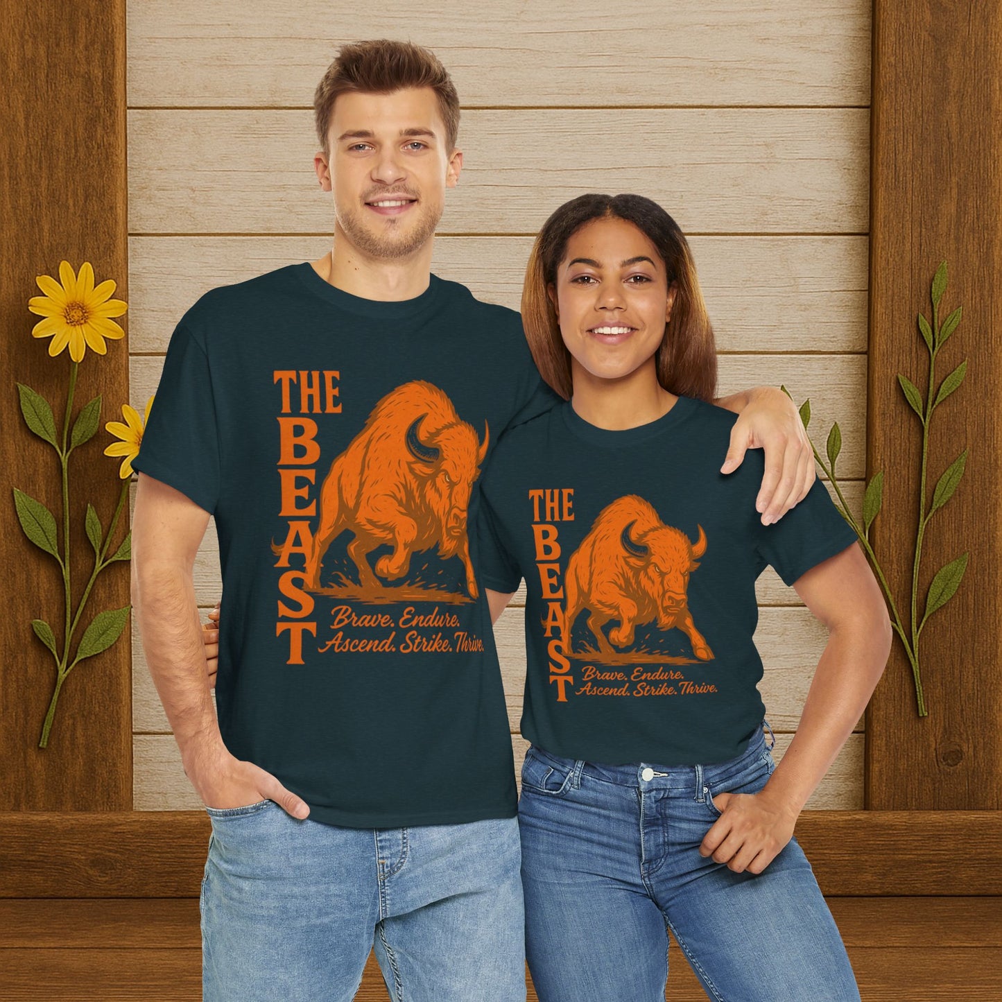 Bold Buffalo Graphic Tee - PrairieSpirits Designers Collection