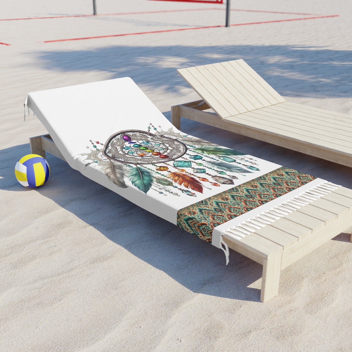 Boho Beach Towel PrairieSpirits Collection