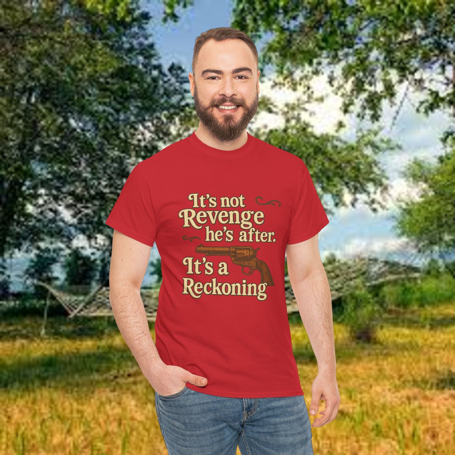 Unisex Tee - It's A Reckoning - PrairieSpirits Designers Collection