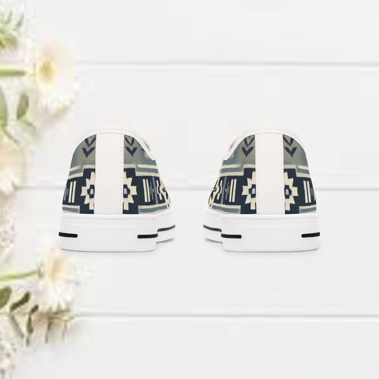 Low Top Sneakers - PrairieSpirits Collection, Boho