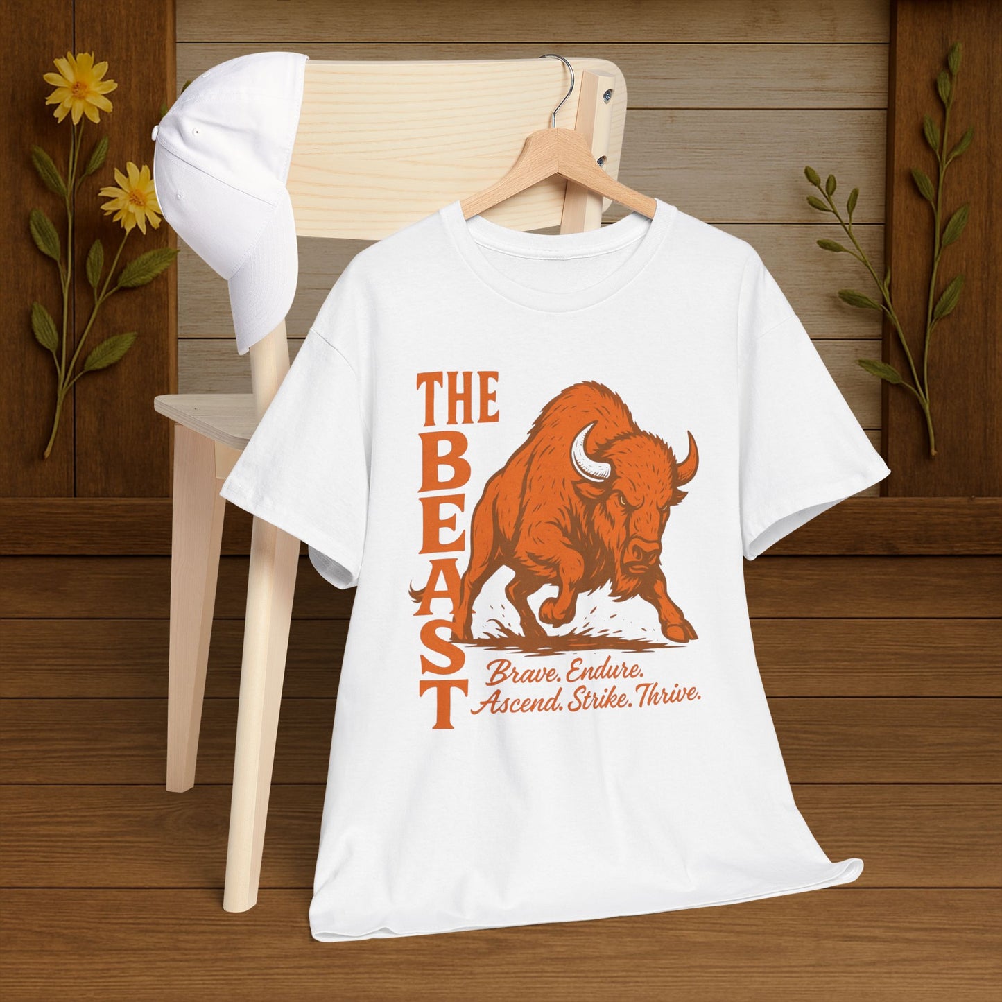 Bold Buffalo Graphic Tee - PrairieSpirits Designers Collection