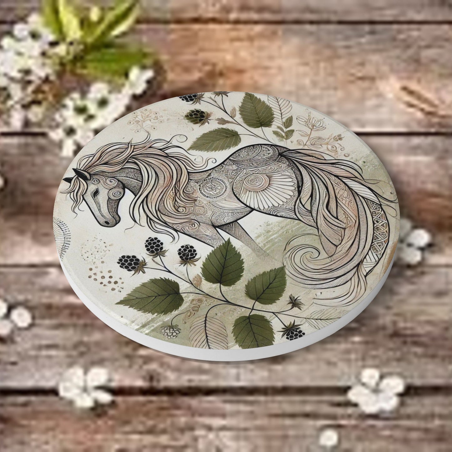 Ceramic Coaster PrairieSpirits Designers Collection
