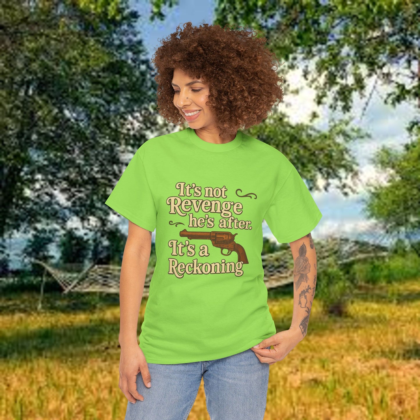 Unisex Tee - It's A Reckoning - PrairieSpirits Designers Collection