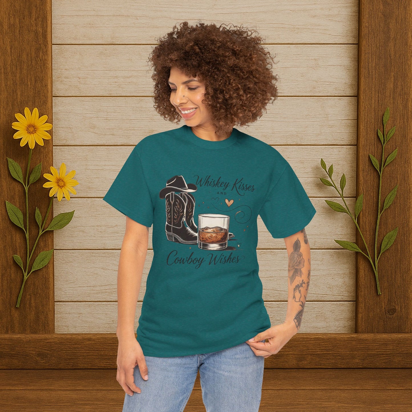 Whiskey Kisses Cowboy Wishes - PrairieSpirits Designers Collection