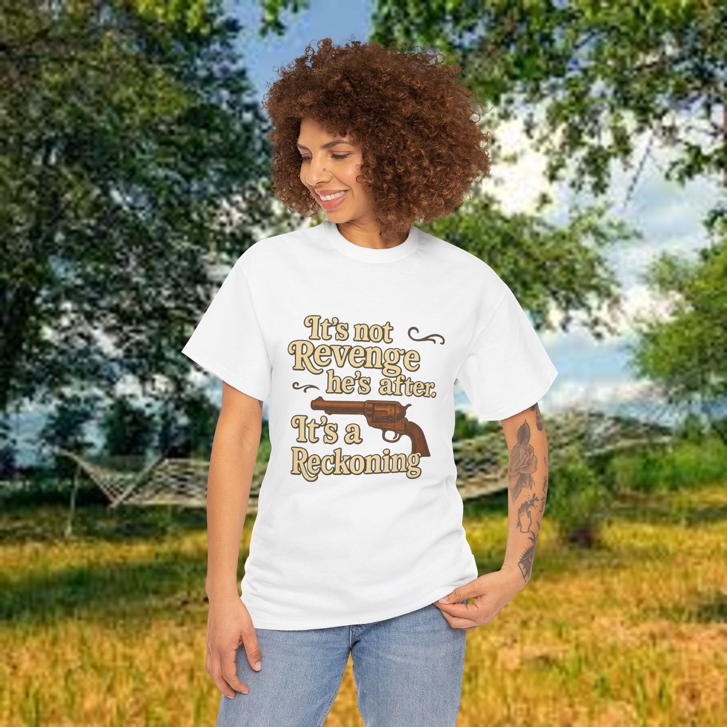 Unisex Tee - It's A Reckoning - PrairieSpirits Designers Collection