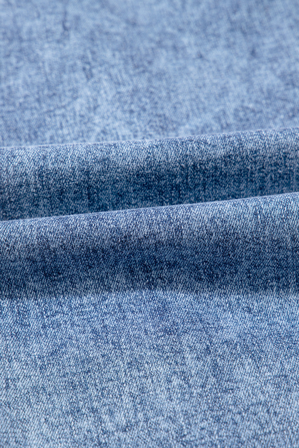 Ashleigh Blue Mineral Wash Distressed Wide Leg Jeans