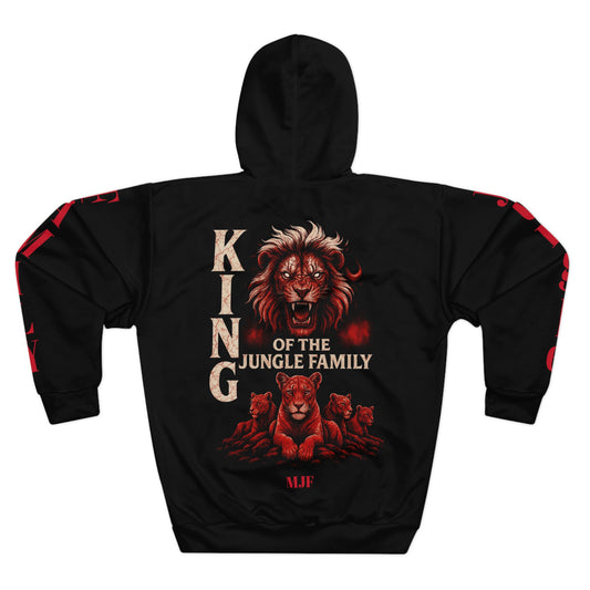 Jungle Family Hoodie Unisex Pullover by Prairiespirits