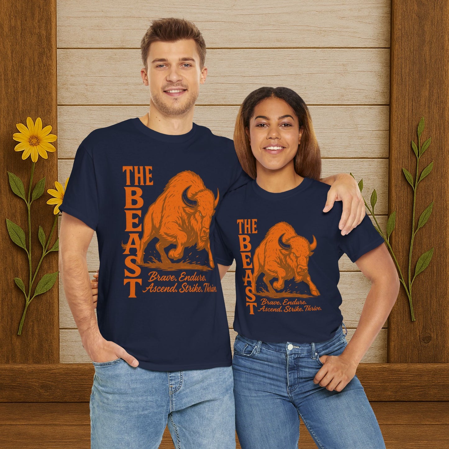 Bold Buffalo Graphic Tee - PrairieSpirits Designers Collection