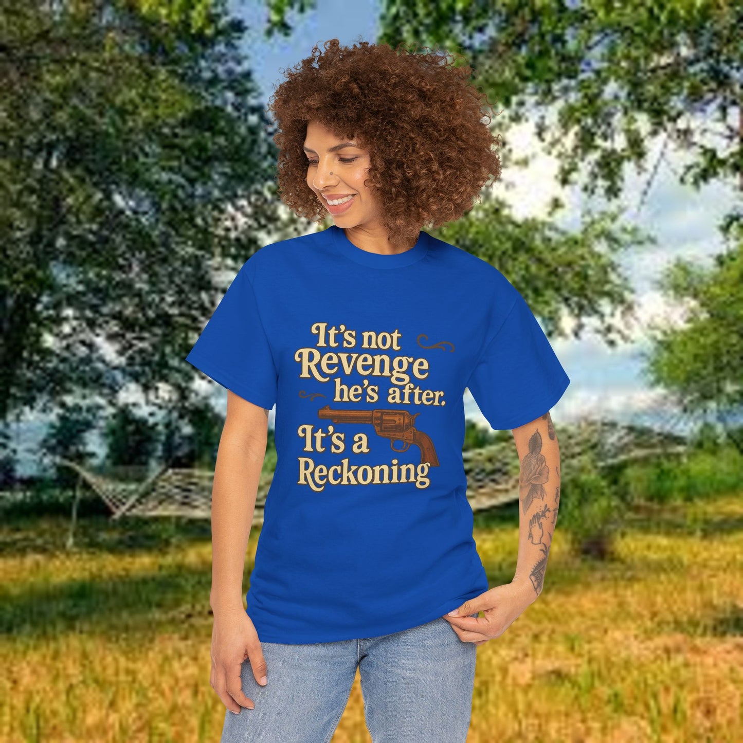 Unisex Tee - It's A Reckoning - PrairieSpirits Designers Collection