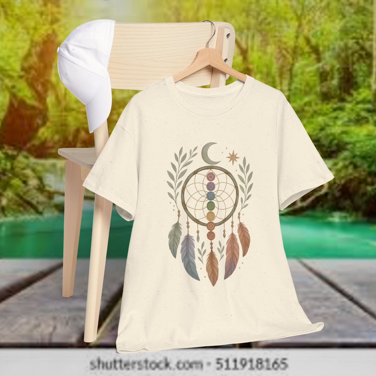 Boho Dream Chakra Tee - By PrairieSpirits Designers Collection