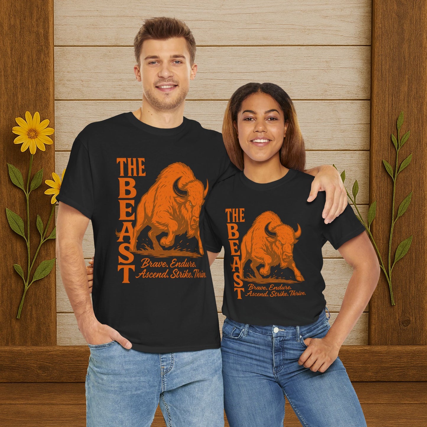 Bold Buffalo Graphic Tee - PrairieSpirits Designers Collection
