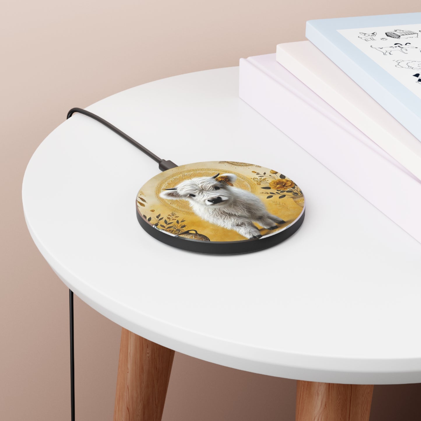 MiniMoo Lemon Charger - PrairieSpirits Designers Collection