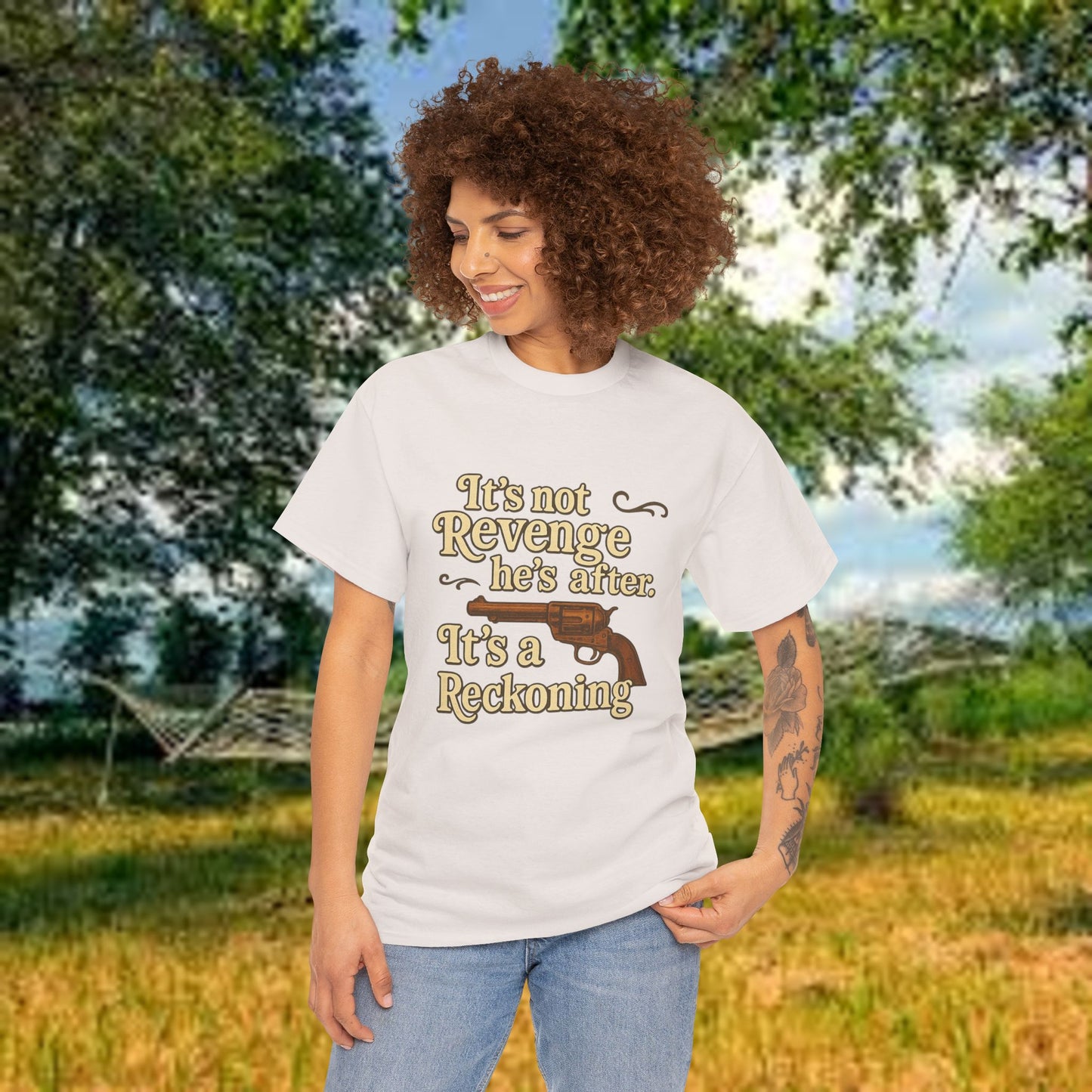 Unisex Tee - It's A Reckoning - PrairieSpirits Designers Collection