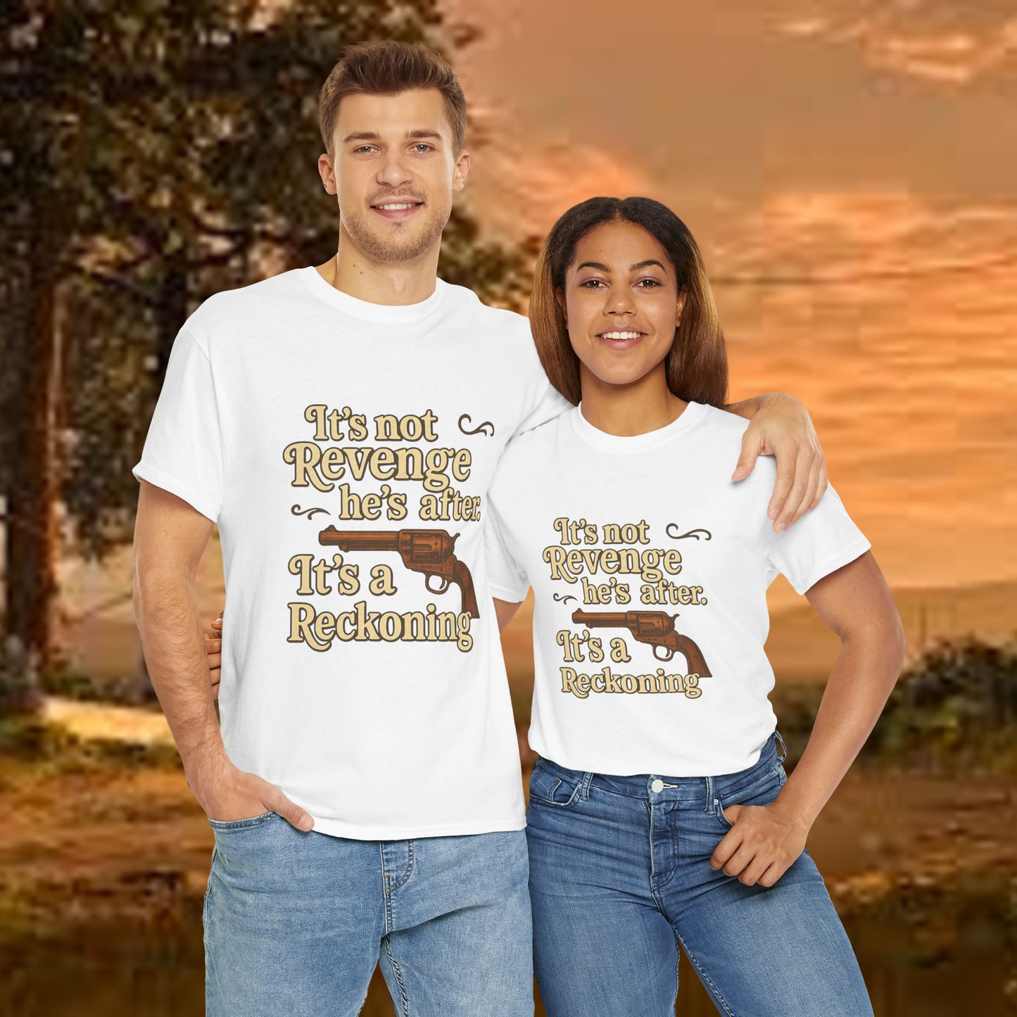 Unisex Tee - It's A Reckoning - PrairieSpirits Designers Collection