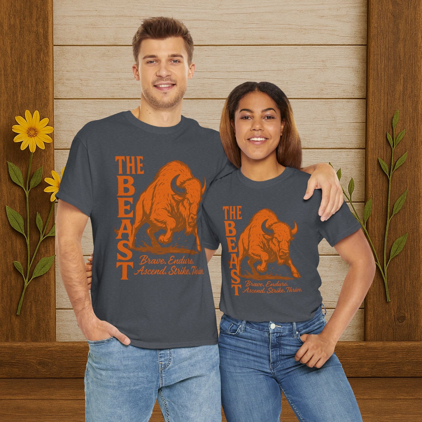 Bold Buffalo Graphic Tee - PrairieSpirits Designers Collection