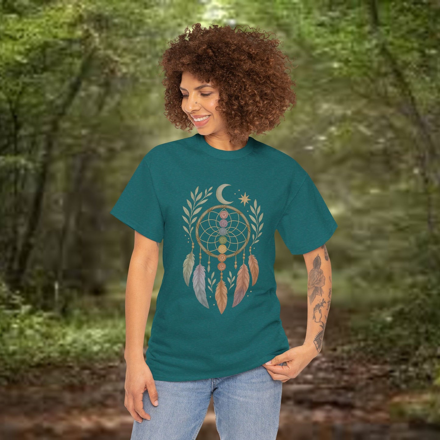 Boho Dream Chakra Tee - By PrairieSpirits Designers Collection