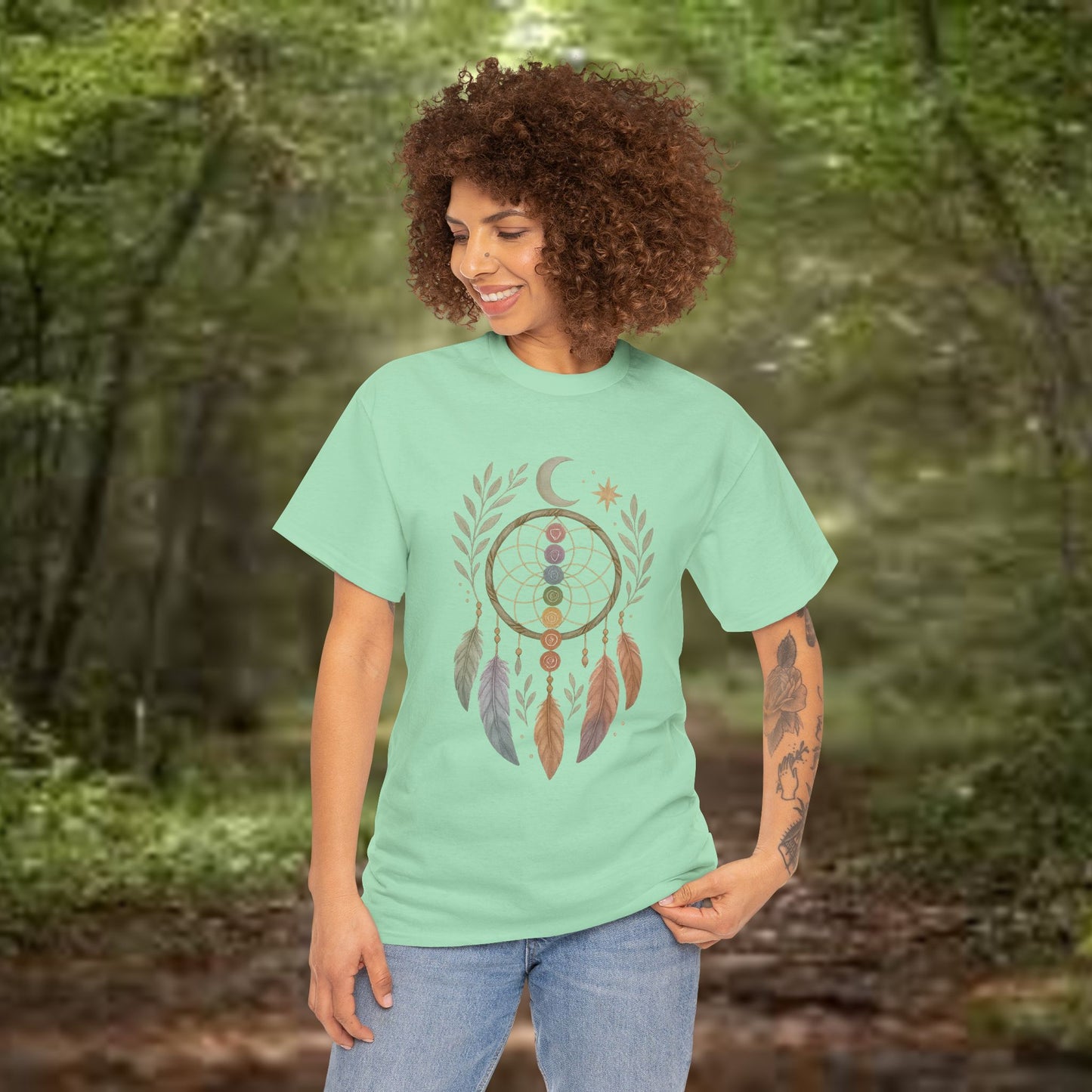 Boho Dream Chakra Tee - By PrairieSpirits Designers Collection